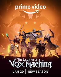 The legend of Vox machina season 2 by Chris Prynoski